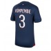 Paris Saint-Germain Presnel Kimpembe #3 Domácí Dres 2023-24 Krátkým Rukávem